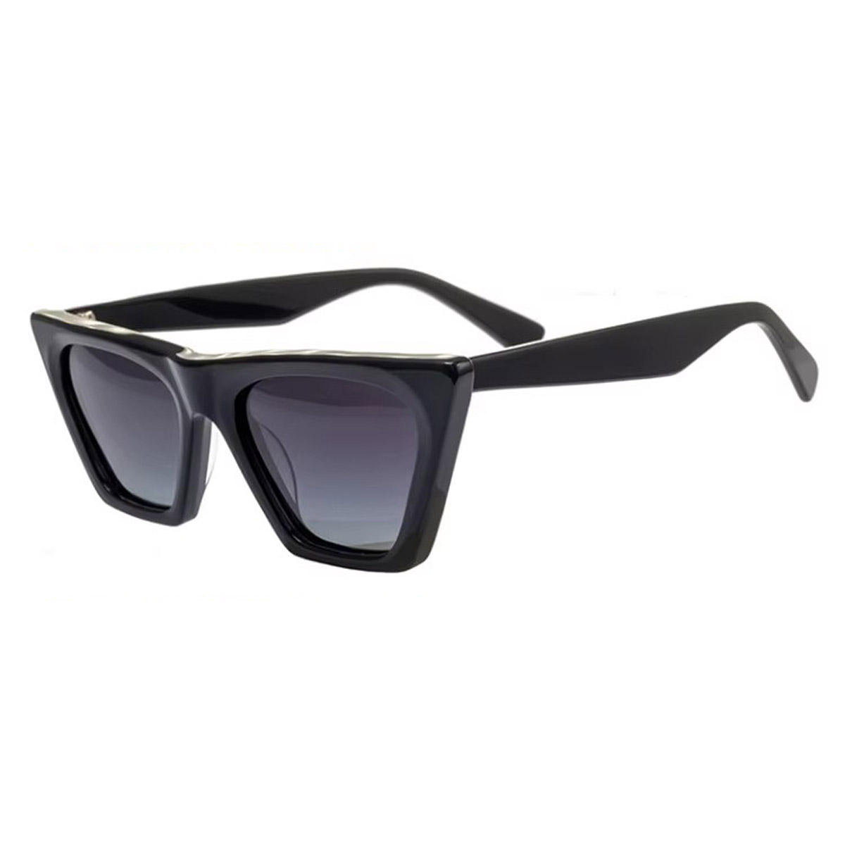 Occhiali da sole acetato di acetato acetato opaco