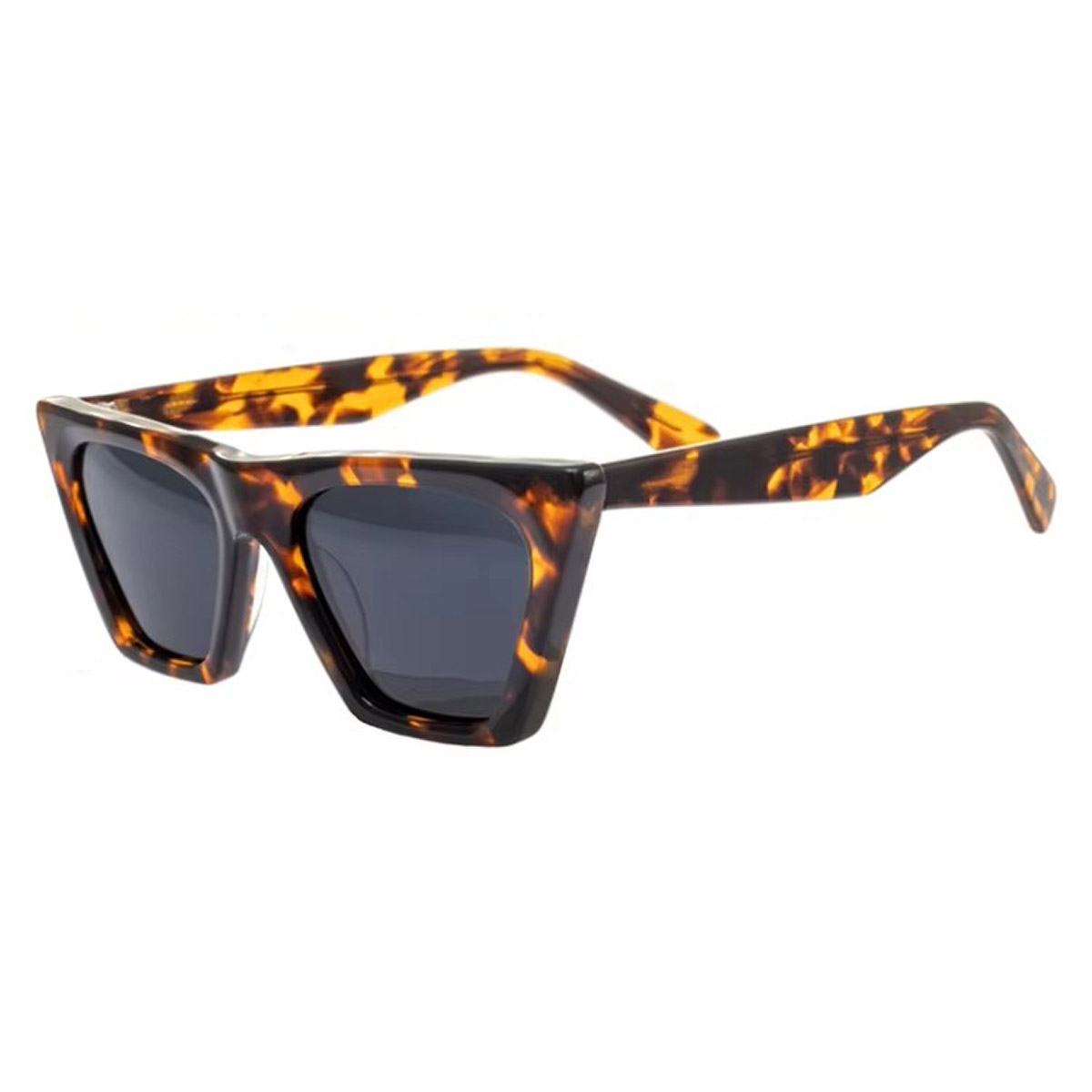 Occhiali da sole acetato di acetato acetato opaco
