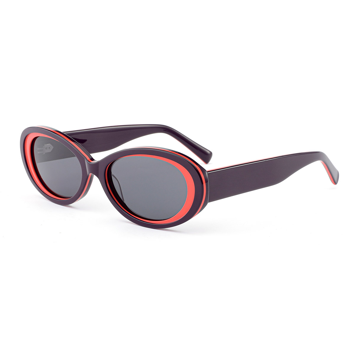 Occhiali da sole acetato colorati anti-cala e resistenti all'impatto