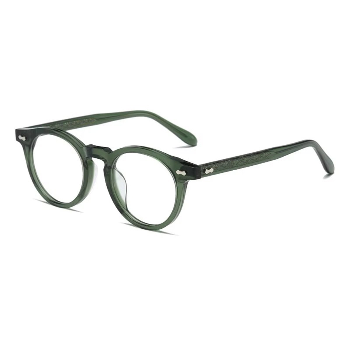 Occhiali ottici acetato a doppio strato 3D alla moda