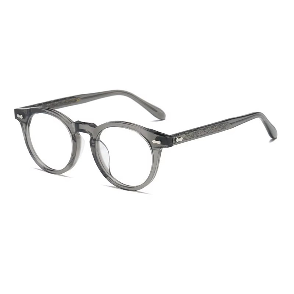 Occhiali ottici acetato a doppio strato 3D alla moda