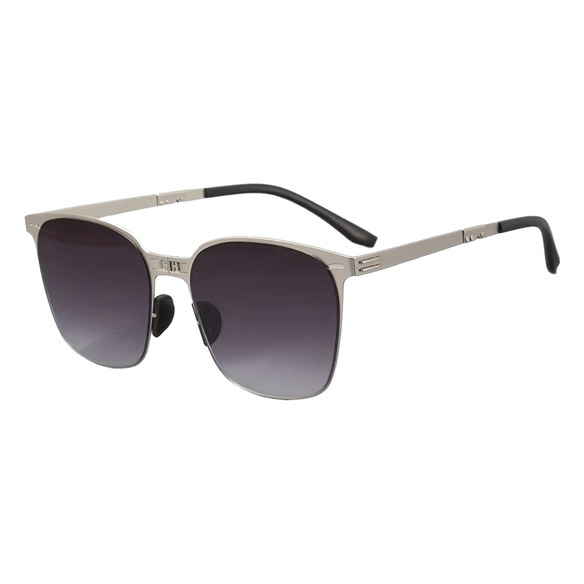 Occhiali da sole unisex leggeri pieghevoli a cornice piena
