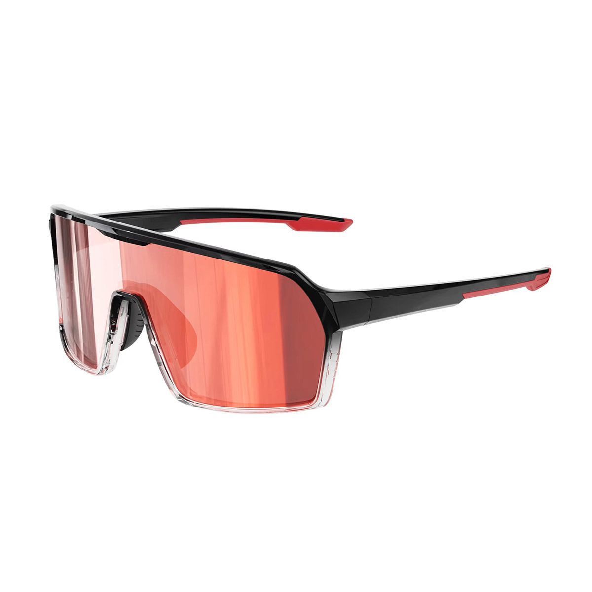 TR90 occhiali da sole in ciclismo sportivo a mezzo frame colorato