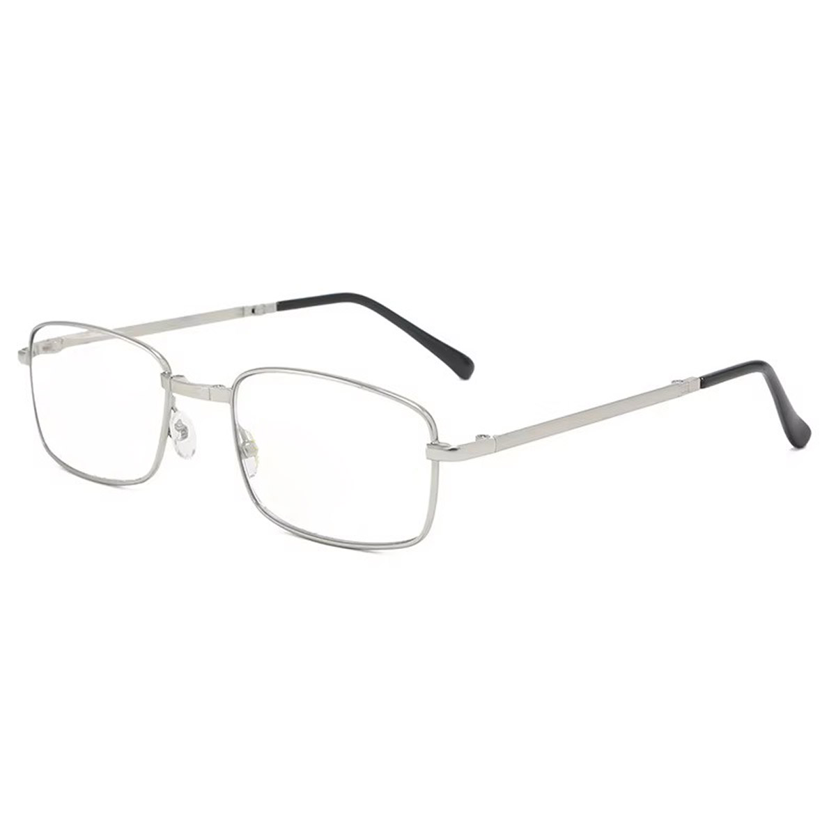 Full-frame Ultra-Light Titanium Retro maschile Uv400 Reading occhiali
