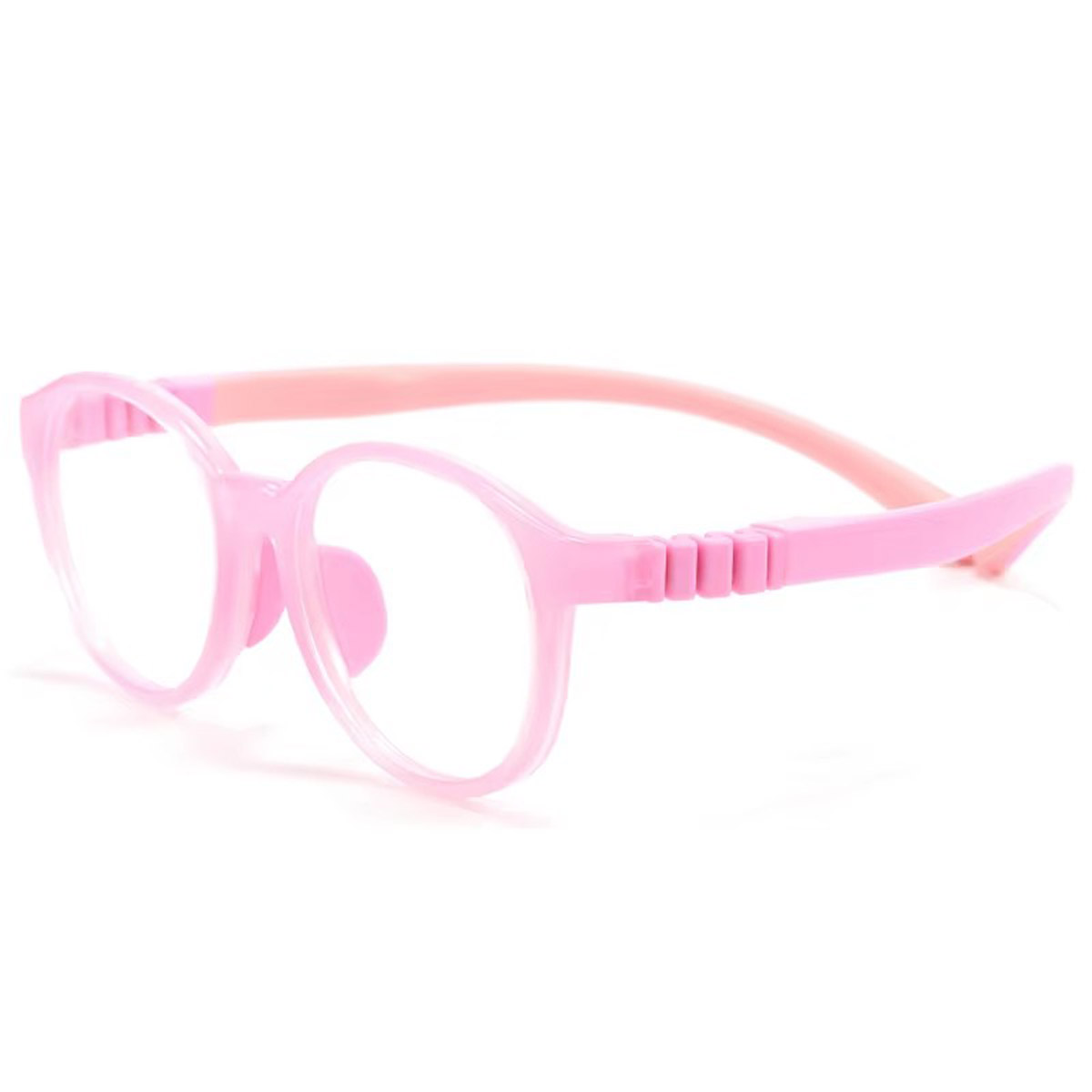 Occhiali ottici di silicone rotondo non slip per bambini
