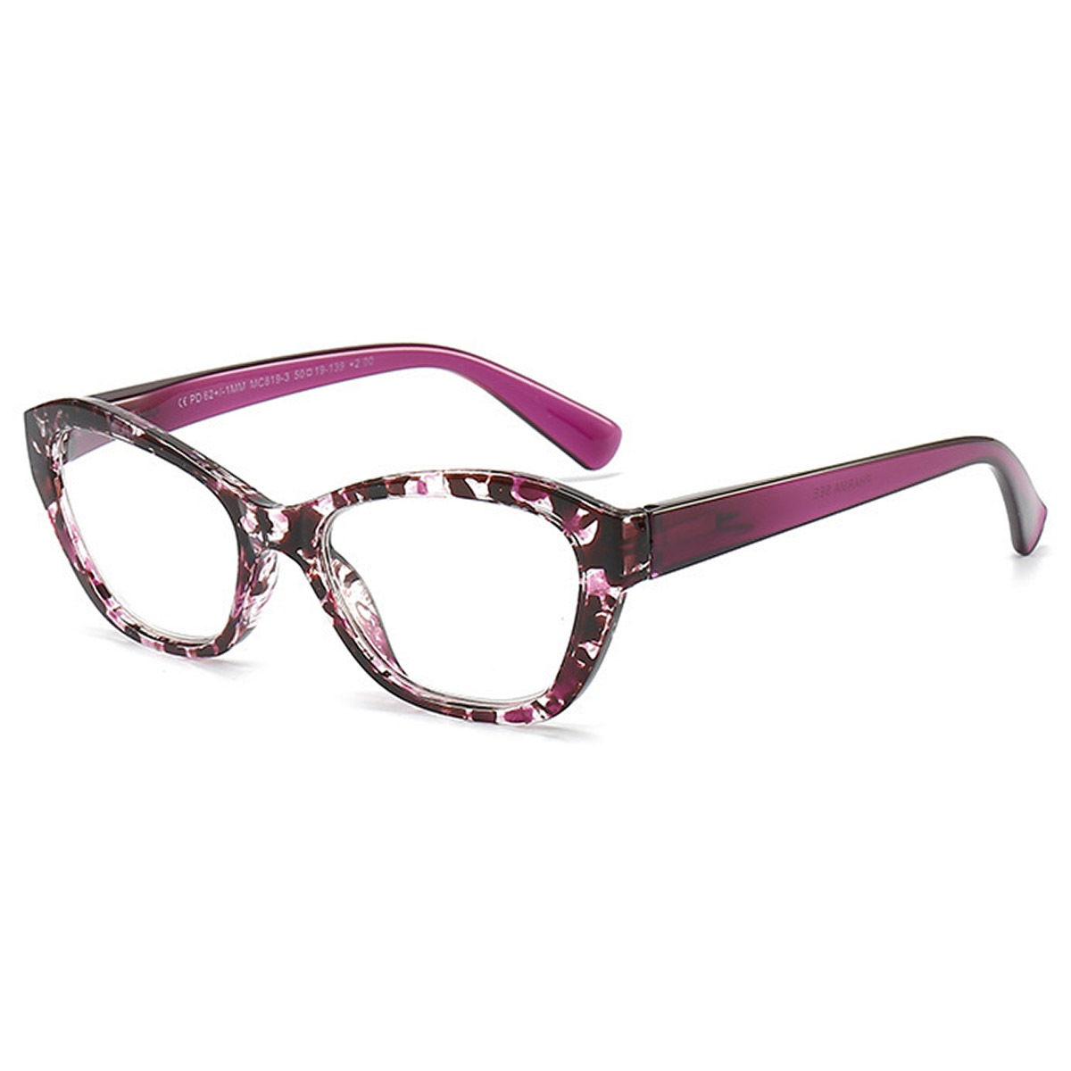 Occhiali da gatto alla moda da donna con occhiali da lettura multifocale progressiva