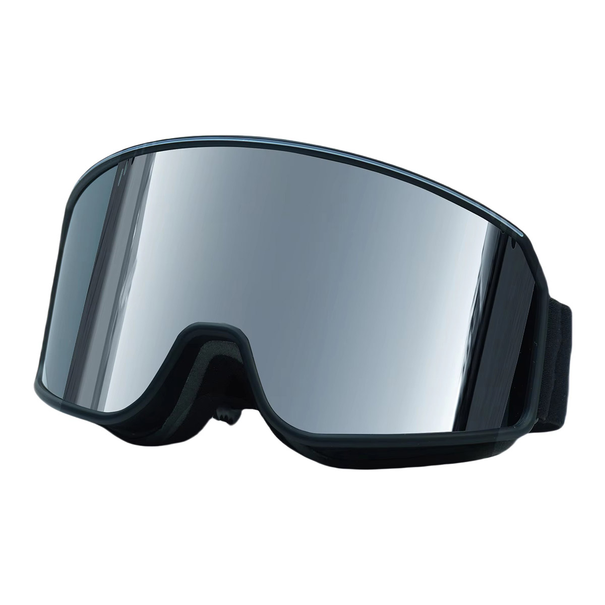 Goggle da sci antisommesso per adulti con cinturino regolabile