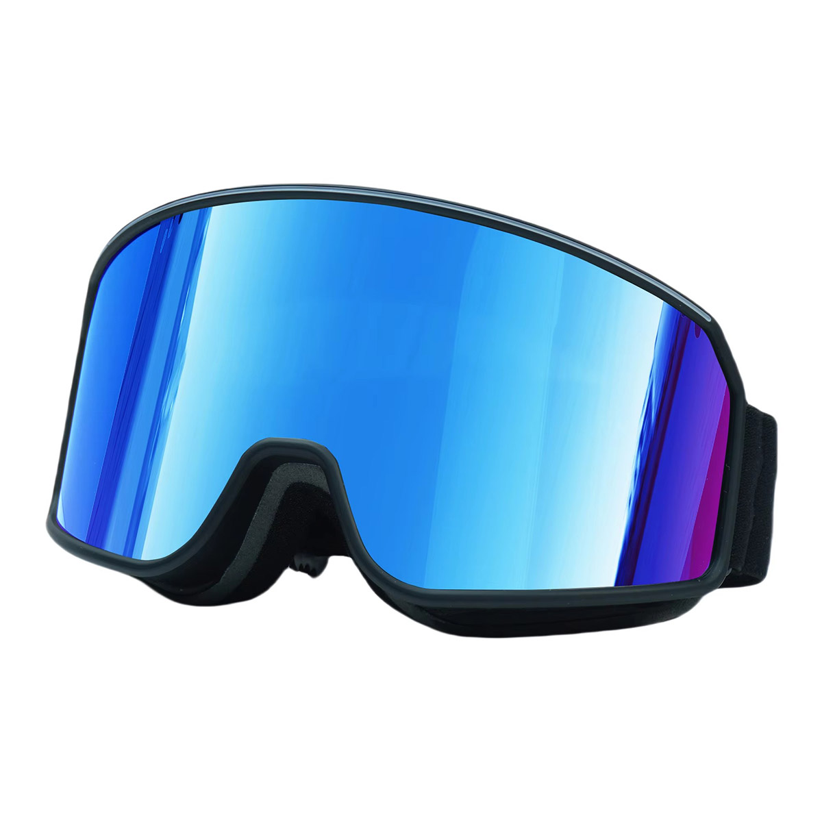 Goggle da sci antisommesso per adulti con cinturino regolabile